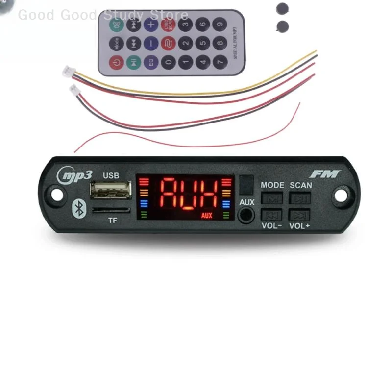

1 Set 12V USB TF Radio Wireless Music Car MP3 Player With Remote Control Bluetooth5.0 Mini MP3 WMA Audio Module Decoder Board