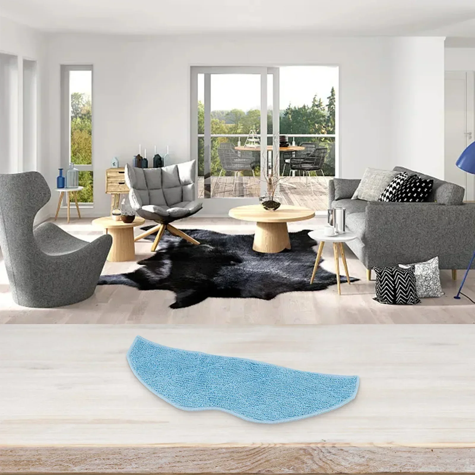 Achieve Clean And Spotless Floors With For EZVIZ RE4RE4 PlusRE5RE5 Plus Vacuum Cleaner Parts Replacement Mop Cloths
