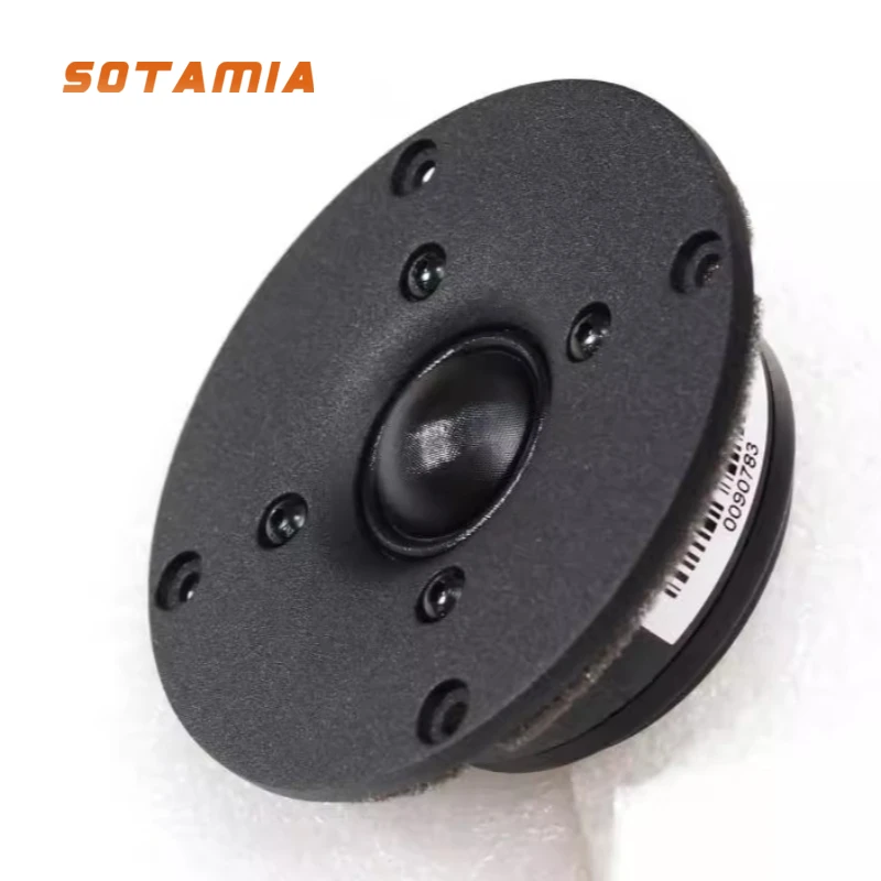 

SOTAMIA 1 шт. шелковая пленка 100 мм, алюминиевая панель, твитер, 4 Ом, 120 Вт, мощный Bluetooth-динамик, Bluetooth-звуковая коробка