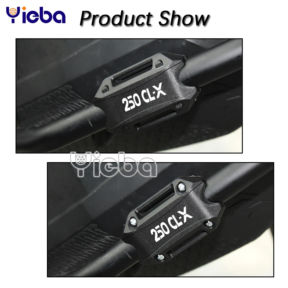 FOR CFMOTO 250 CLX 250CLX 250-CLX clx 2022 2023 Engine Guard Bumper Crash bar Protection Decorative Block 25MM Motorcycle 2024