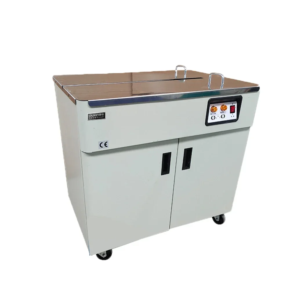 OUXIN OX DTKZ11 China Supplier Mini Semi Automatic Pallet Metal Strapping Machine