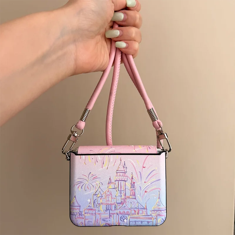 

Romantic Castle Style Flip Leather Case for Xiaomi Mix Flip / Xiaomi Mix Flip 2 Casing Cute Lovely Girls Women Shockproof Cover