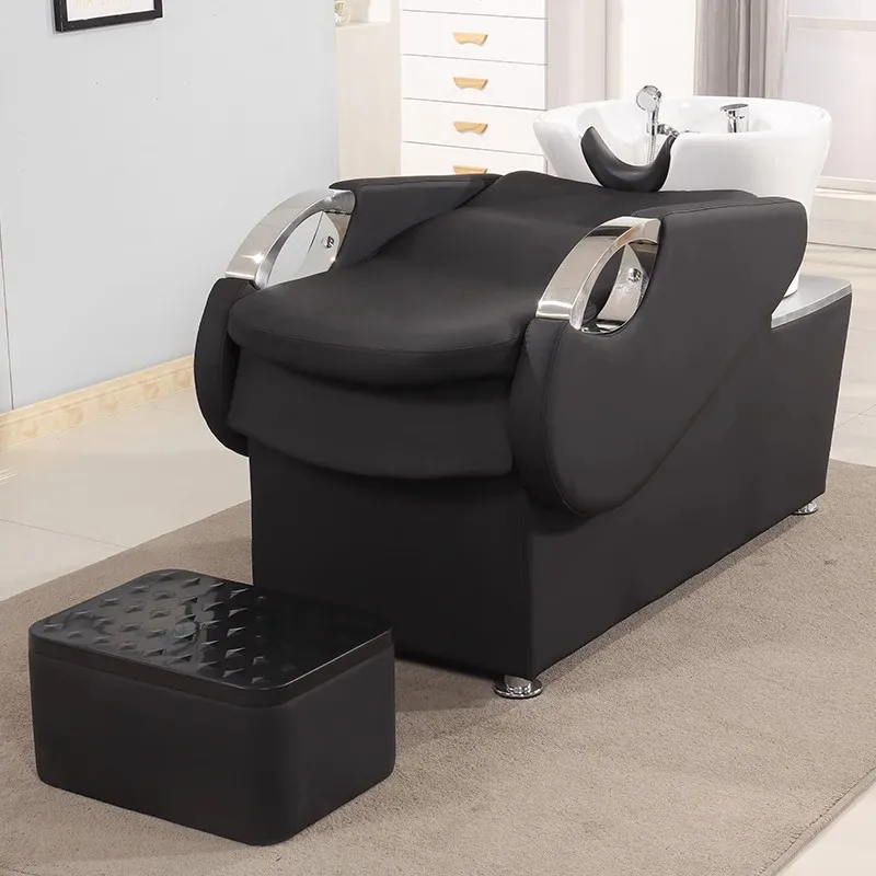 Pedicure Spa Foot Chair Salons Hairdresser Salon Washbasin Barber Shower Stretcher Hair Shampoo Basin Cosmetic Chaise Bed Bowl