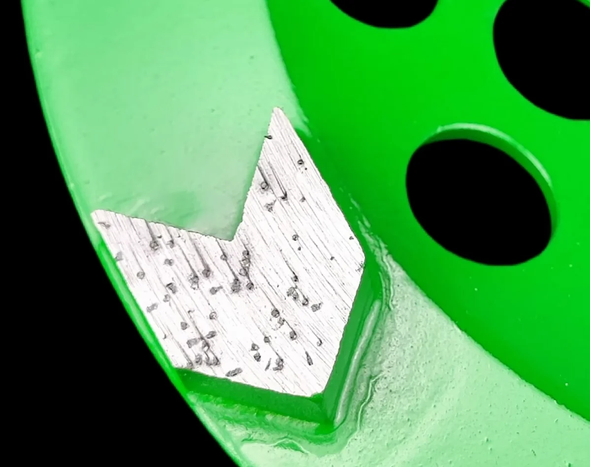 [5/8''-11 Thread] NCCTEC 7'' Diamond Arrow teeth Segments Disk floor grinding cup Wheels | 180mm Concrete grind polishing discs