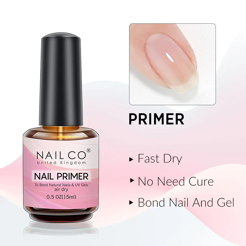 NAILCO No Wipe Top Coat Base Coat Primer Lacquer UV Magic Remover Gel Nagellack Esmalte Soak Off Semi-permanent Vernis Nailart