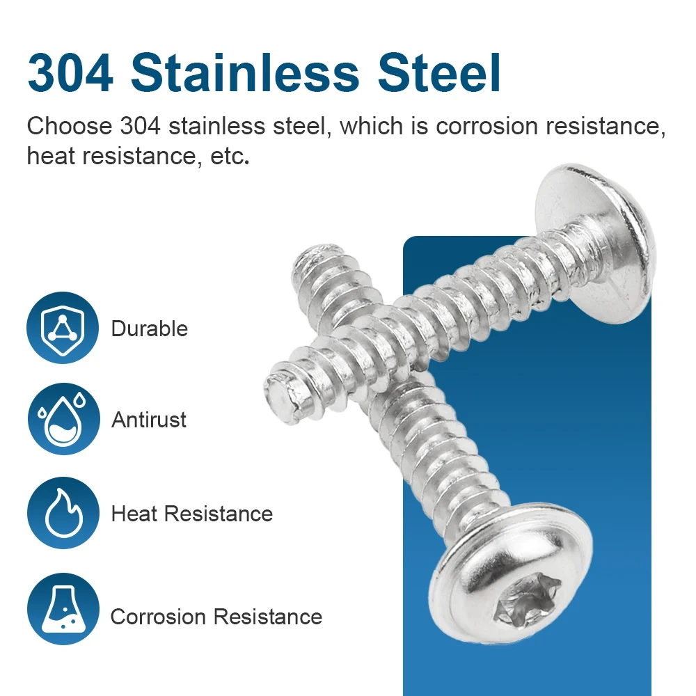 Six-Lobe Torx Washe…