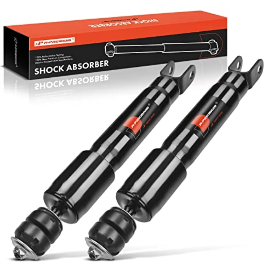 

Front Shock Absorber Compatible with Hummer H3 2006-2010 2-PC Set for Off-Road Performance Durable Steel Construction