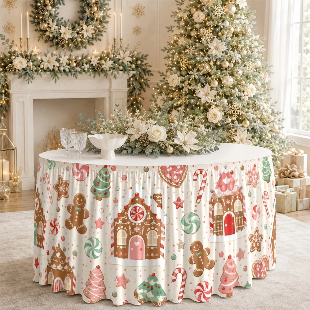 Festival gingerbread house, festival decoration, Christmas dinner event, banquet, wedding reception, kitchen decoration