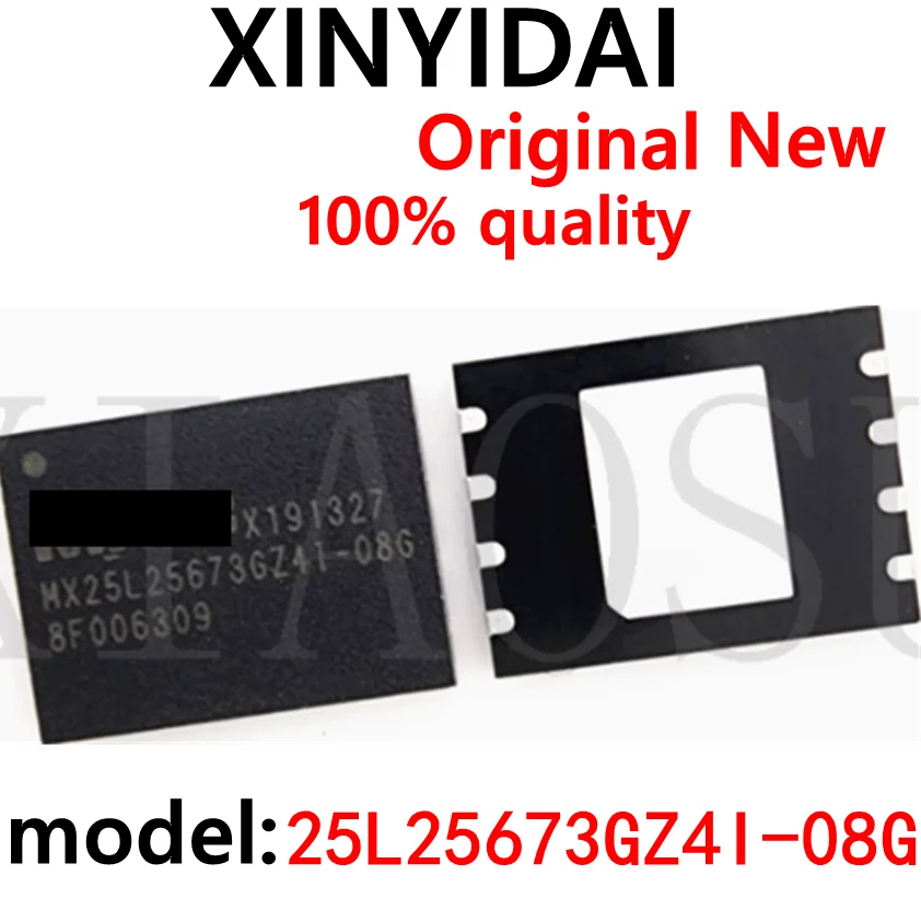 2-5/PCS New Original MX25L25673GZ4I-08G MX25L25673GZ4I 08G SON8 8*6mm 32MB 3.3V 256Mbits Memory chip In Stock