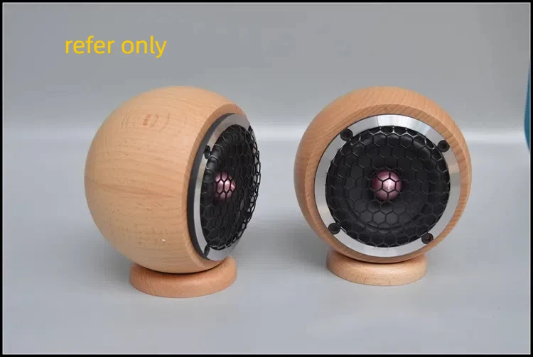 1 قطعة GHXAMP خشب الزان الصلب 3.5 بوصة افتتاح 76 مللي متر المتكلم سيارة منتصف المدى قاعدة دعامة حامل قذيفة لا عكس صب