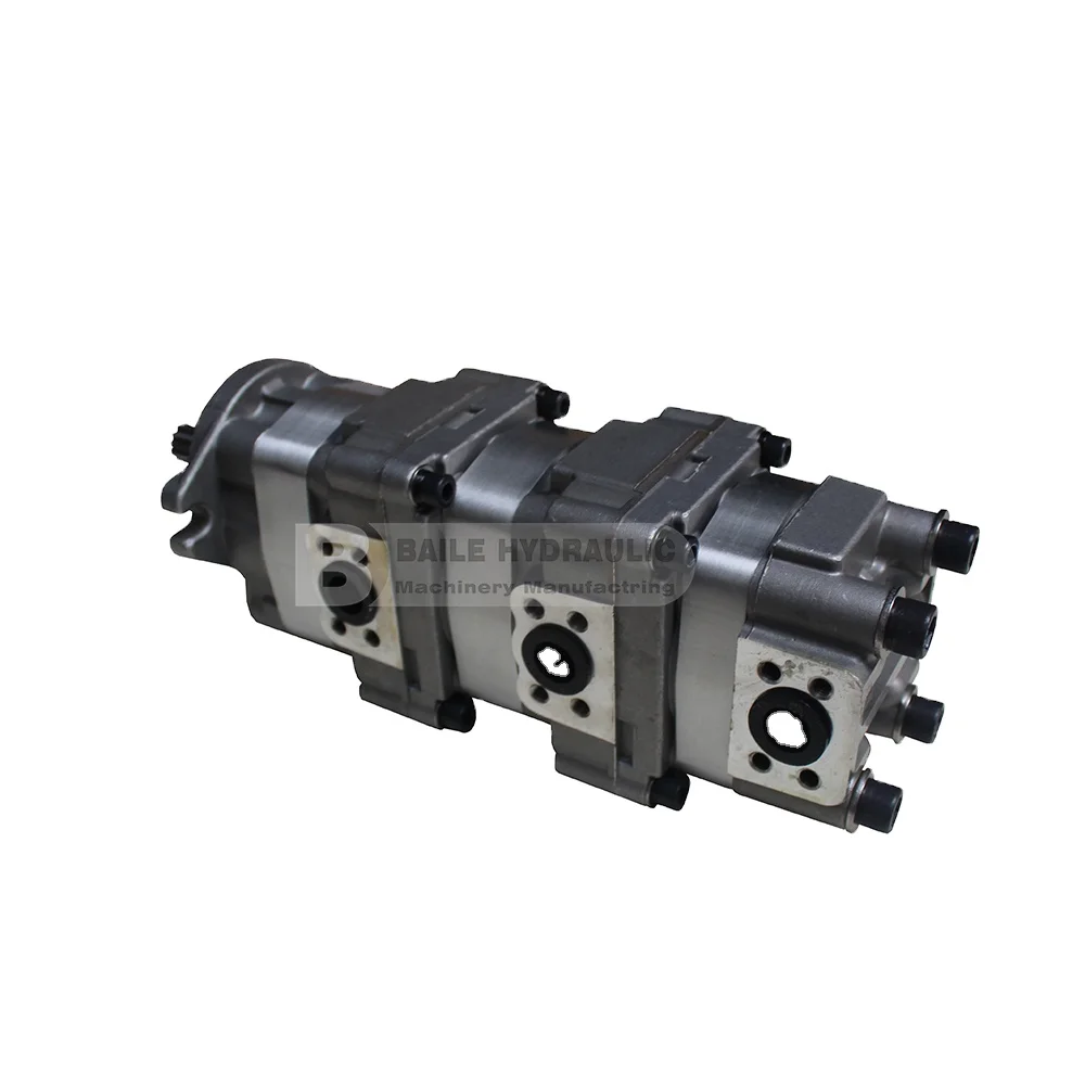 

705-58-24120 Hydraulic Triple Gear Pump for Grader GD675-2C