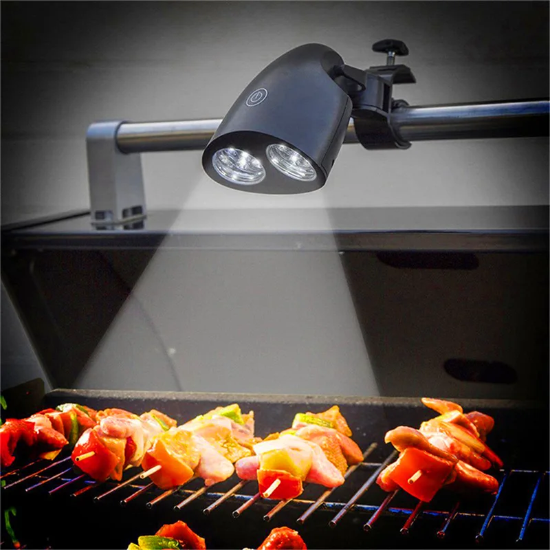 

Portable BBQ Light Heat Resistant Barbecue Grill Light Touch Sensitive Switch LED Light Accessories for Kitchen Barbecue Outdoor