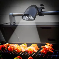 Portable BBQ Light Heat Resistant Barbecue Grill Light Touch Sensitive Switch LED Light Accessories for Kitchen Barbecue Outdoor