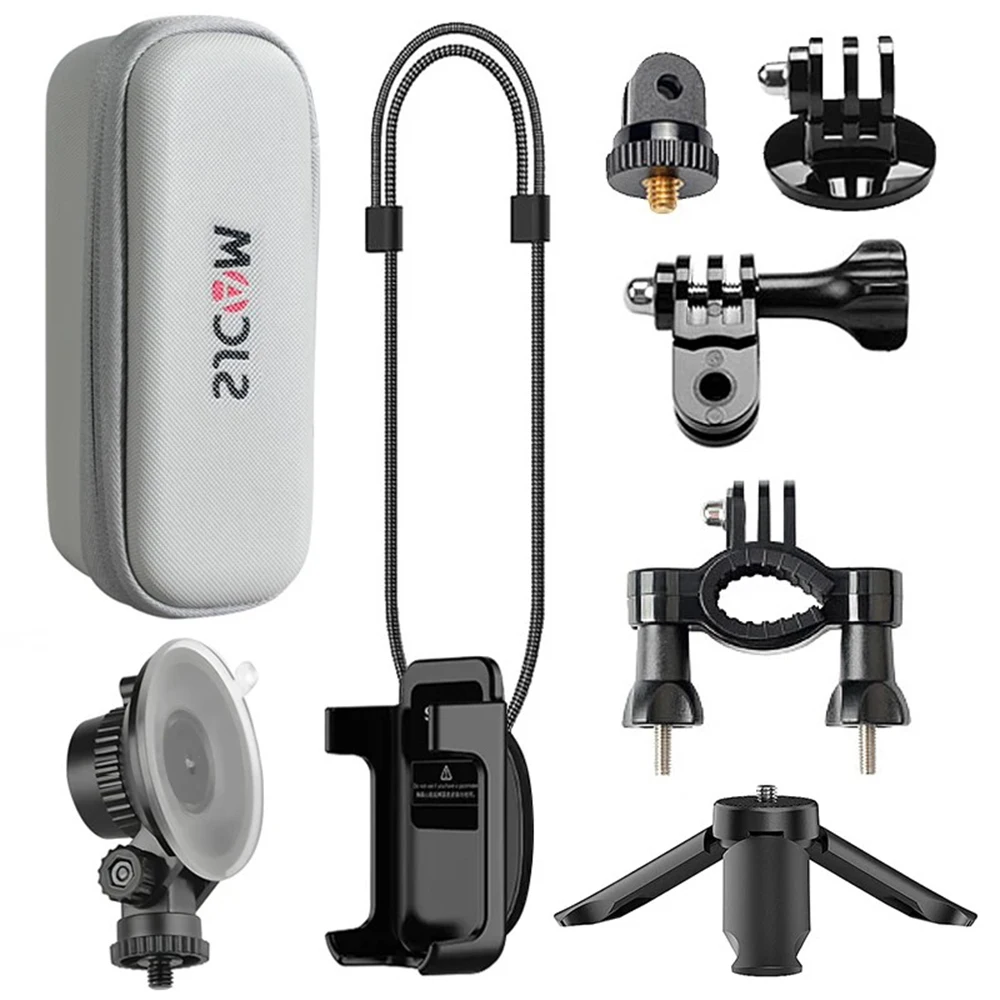 SJCAM Action-Kamera Zubehör C300 C400 Tasche Magnetisches Umhängeband für Motorrad Radfahren Reiten Halterung Stativ Auto-Saugnapf – Detail 1