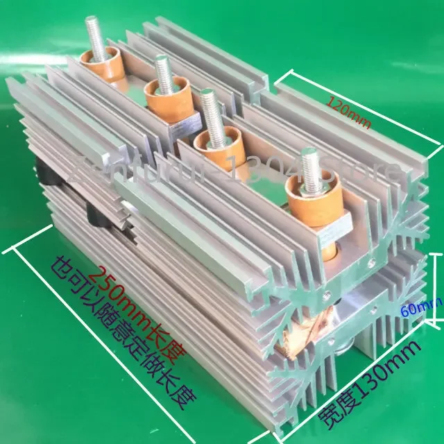 300A 500A 600A Silicon Controlled Thyristor Air-Cooled Dual Silicon Anti-Parallel Radiator DC Cabinet Soft Start