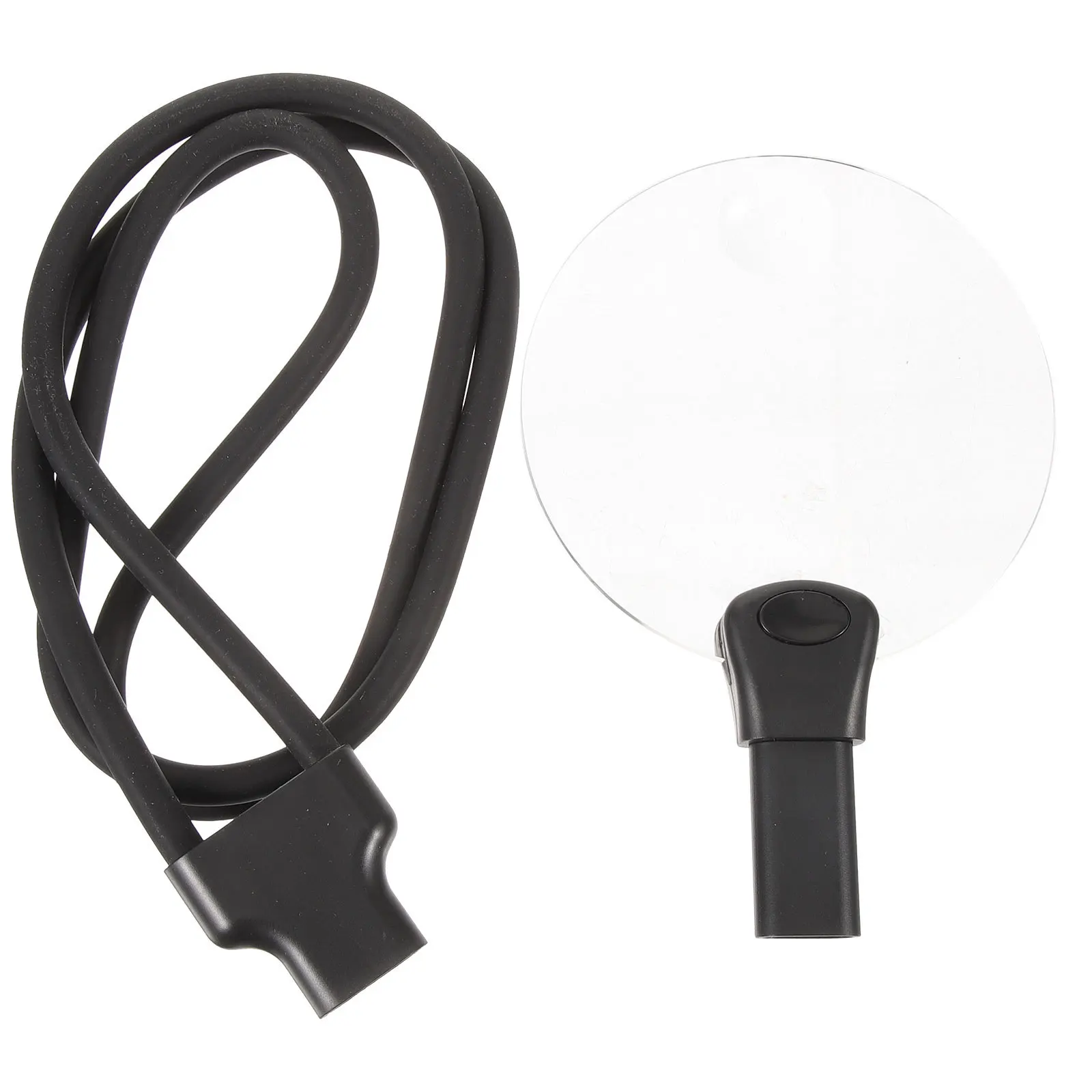 

Hands Free Neck Magnifier Hanging Magnifying Tool Durable Acrylic Metal Reading Aid for Sewing Craft Repair Large Lens