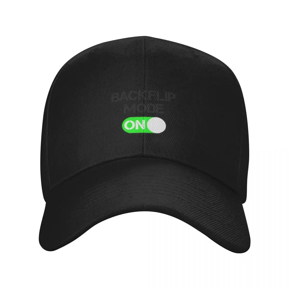 

Backflip Mode ON Baseball Cap Hat Man Luxury dad hat Designer Hat Visor Luxury Woman Men's