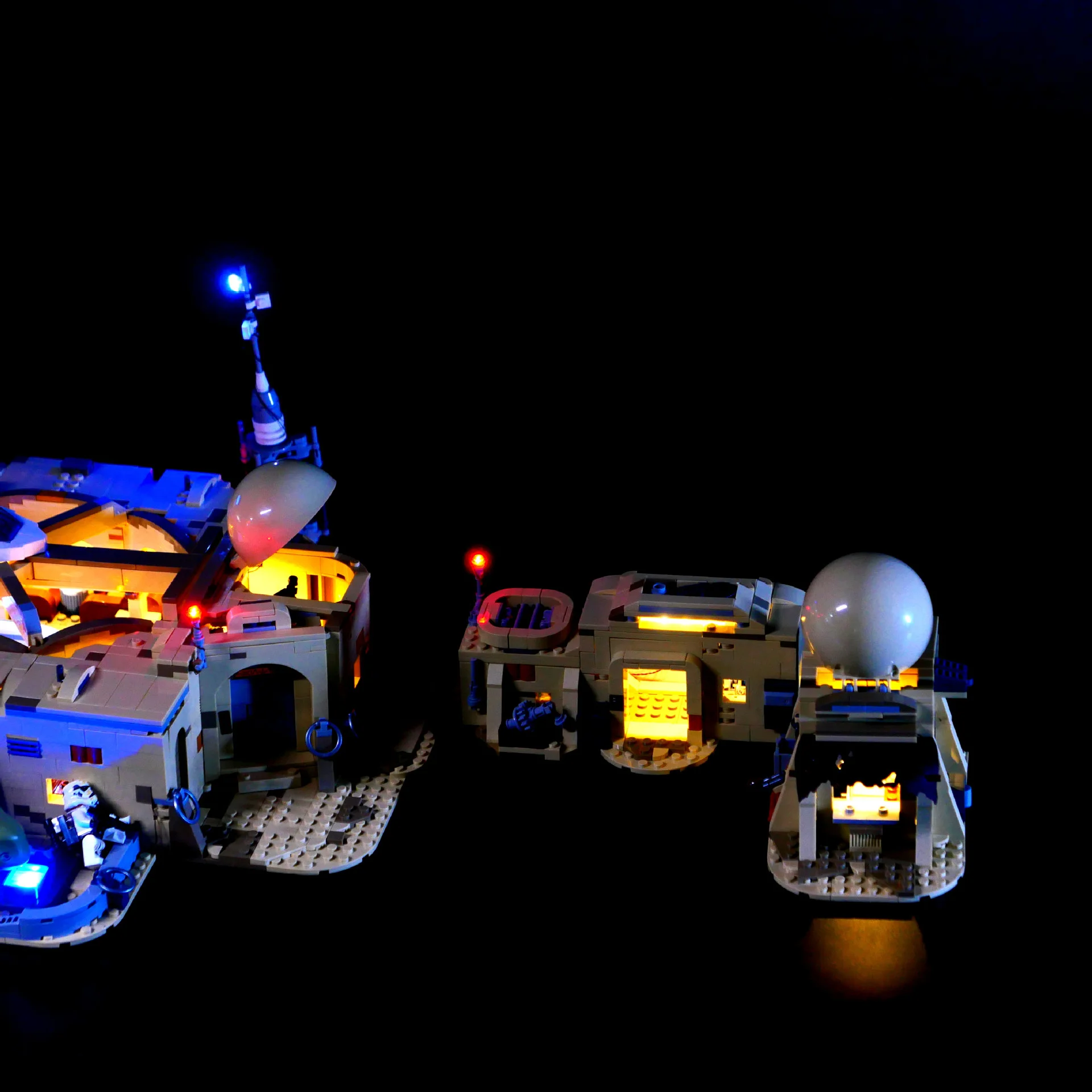 DIY LED-lichtset 75290 Sci Fi Tavern Bouwsteenmodel Decoratieve displayverlichting op afstand Alleen geweldig cadeau voor verzamelaars