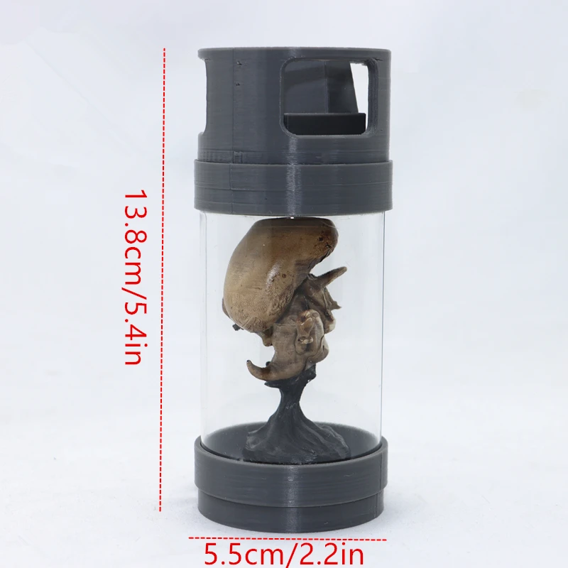 Alien embrio/ baby alien Glow Jar Xenomorph Specimen Alien Embryo Glass Jar /Seven types of LED emitting colors