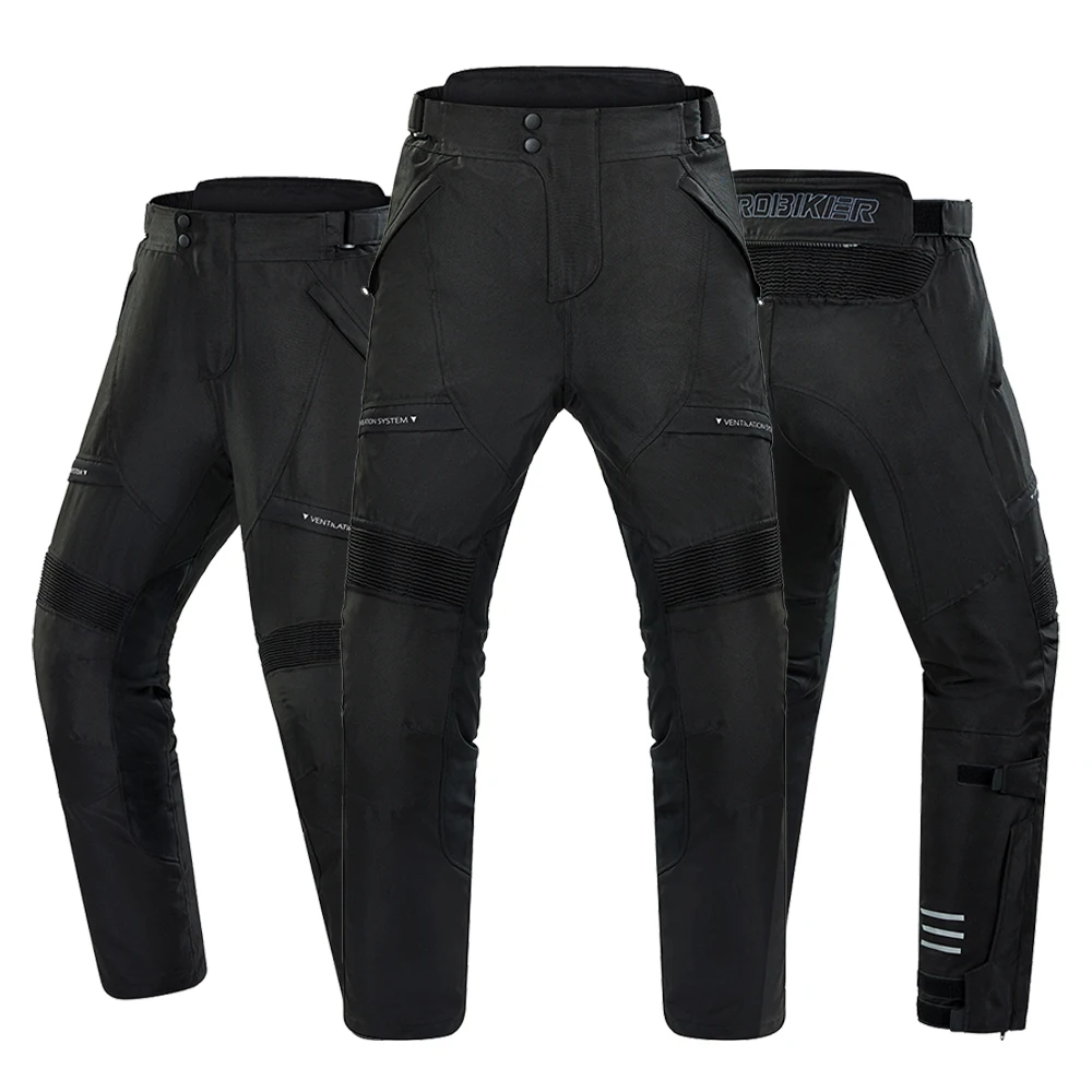 

Motorcycle Pants Anti Drop And Wear-resistant Men's Pants Reflective Motorcycle Off-road Pants Keep Warm All Year Round