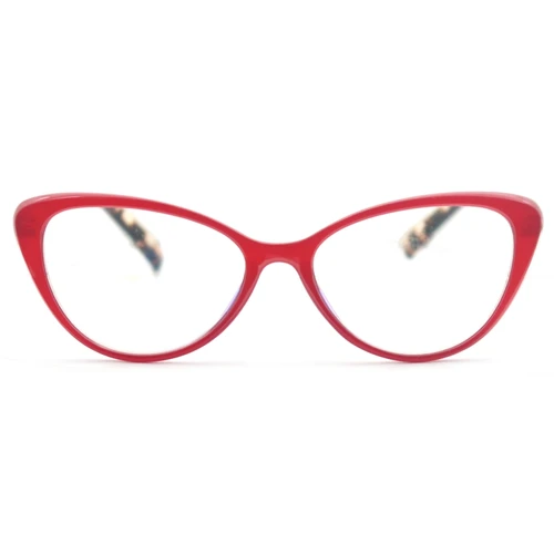 Imagen 2 del producto Modfans, gafas de lectura para mujer con bloqueo de luz azul y ojo de gato, enfoque múltiple, montura de bisagra de resorte para ordenador, lector de gafas