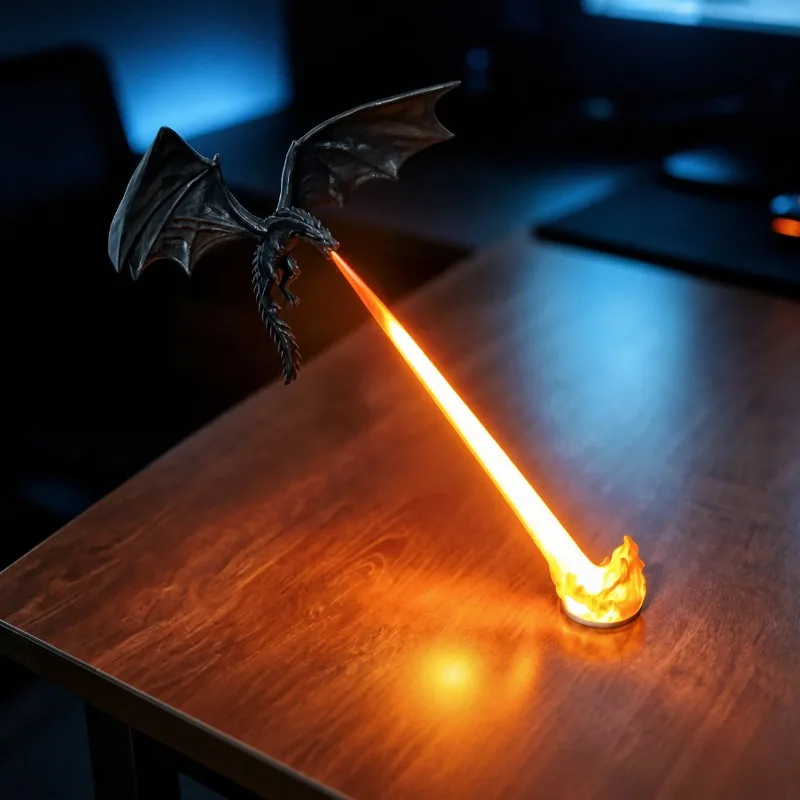 Fire-Breathing Dragon Fantasy Costume Prop for Cosplay & Display