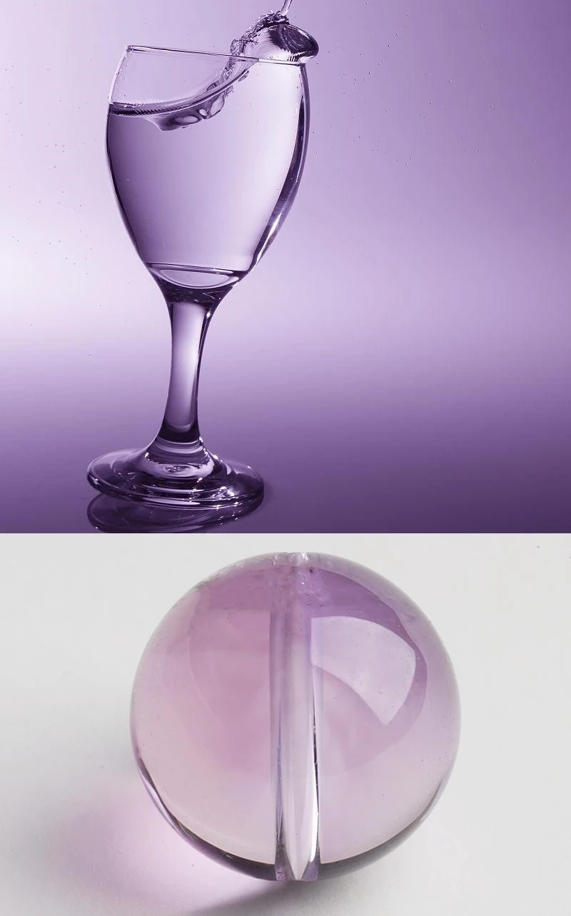 

Natural Brazilian Light Amethyst Single Bead for DIY Jewelry Purple Fire Crystal Gemstone for Bracelet Spiritual Energy Harmony