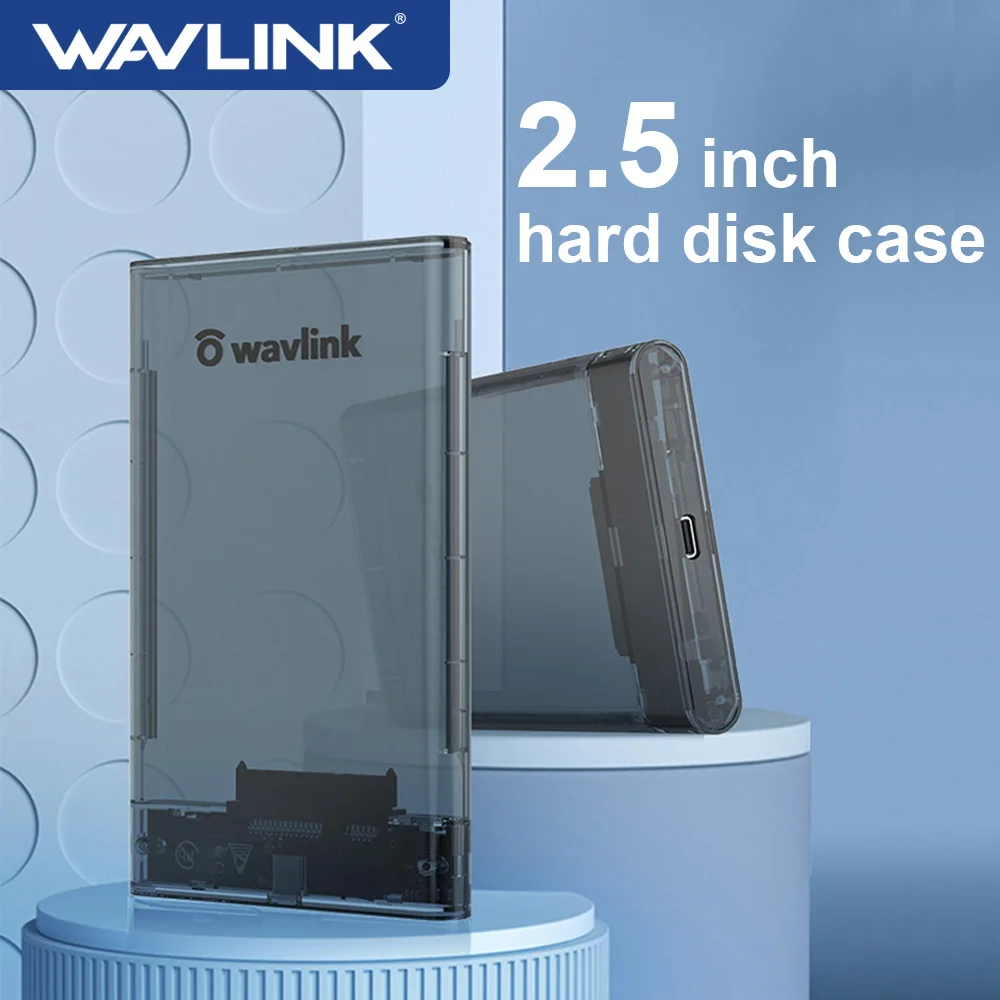 Wavlink HDD Case SATA to USB 3.0 Hard Drive Box for 2.5\