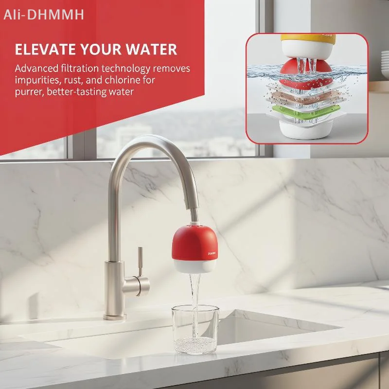 ZLinKJ 6-Layer Kitchen Faucet Water Filter Rotatable Functionality with Anti-splash Feature