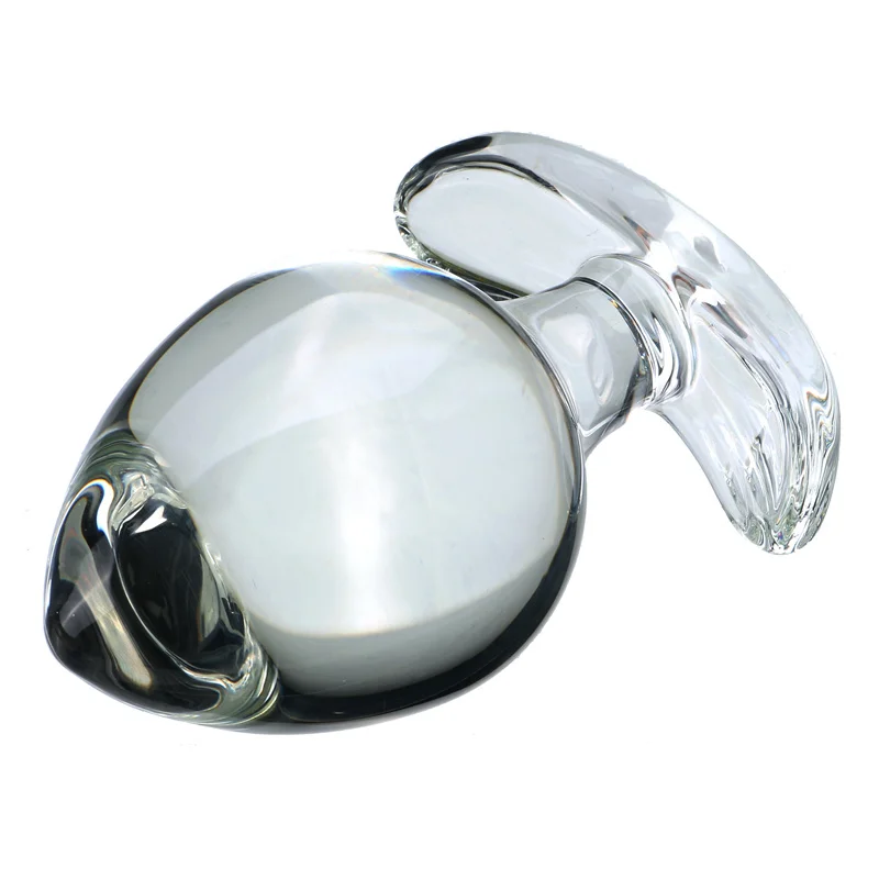 VaHppy Glass Anal Plugs 500g 6.5cm Anal Sex Toys Masturbator Gay Extension Training Lesbian Novelty style SM BDSM Adult Products