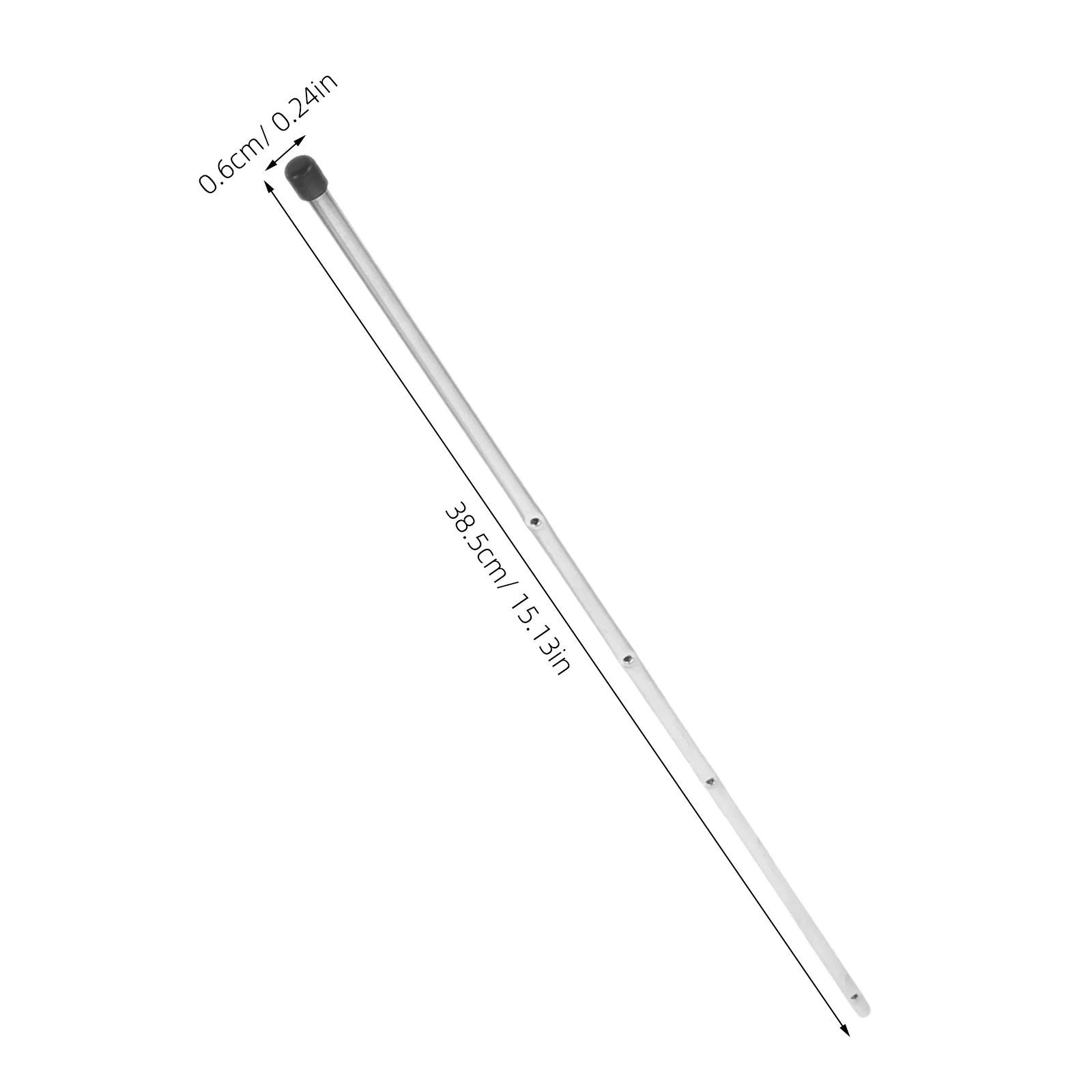 Varilla de mesa de fútbol, mango de máquina de fútbol de Metal, accesorio de fútbol de mesa duradero para adolescentes y adultos, 2 uds.