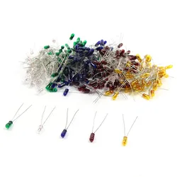 Evemodel MP00 100 pz 3mm 6V Mini grano di bulbi di grano colore misto rosso giallo blu verde bianco