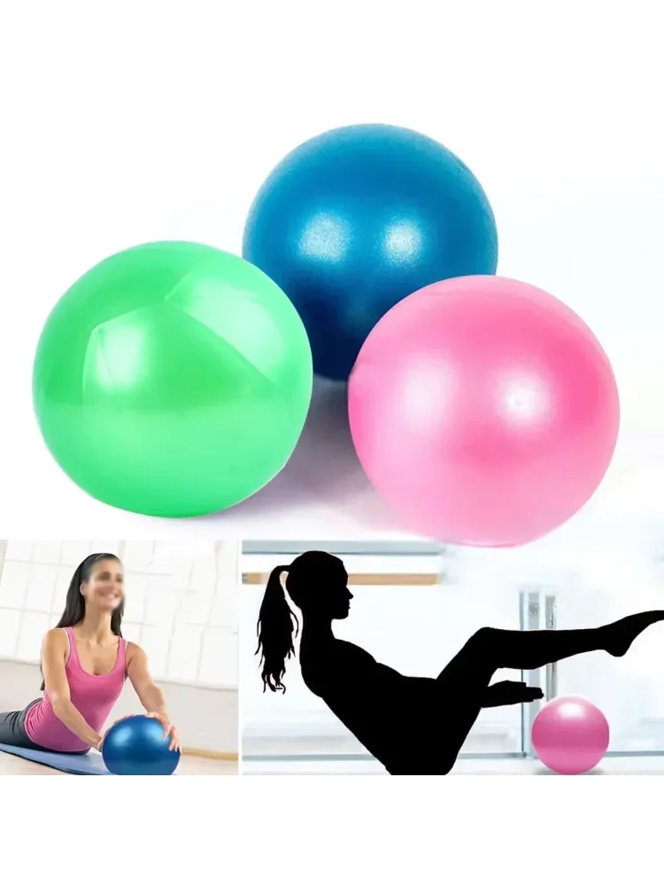 25CM Yoga Pilates Ball Exercise Gymnastic Fitness Balance Gym Core Indoor Training Mini Balls Small Therapy Improves