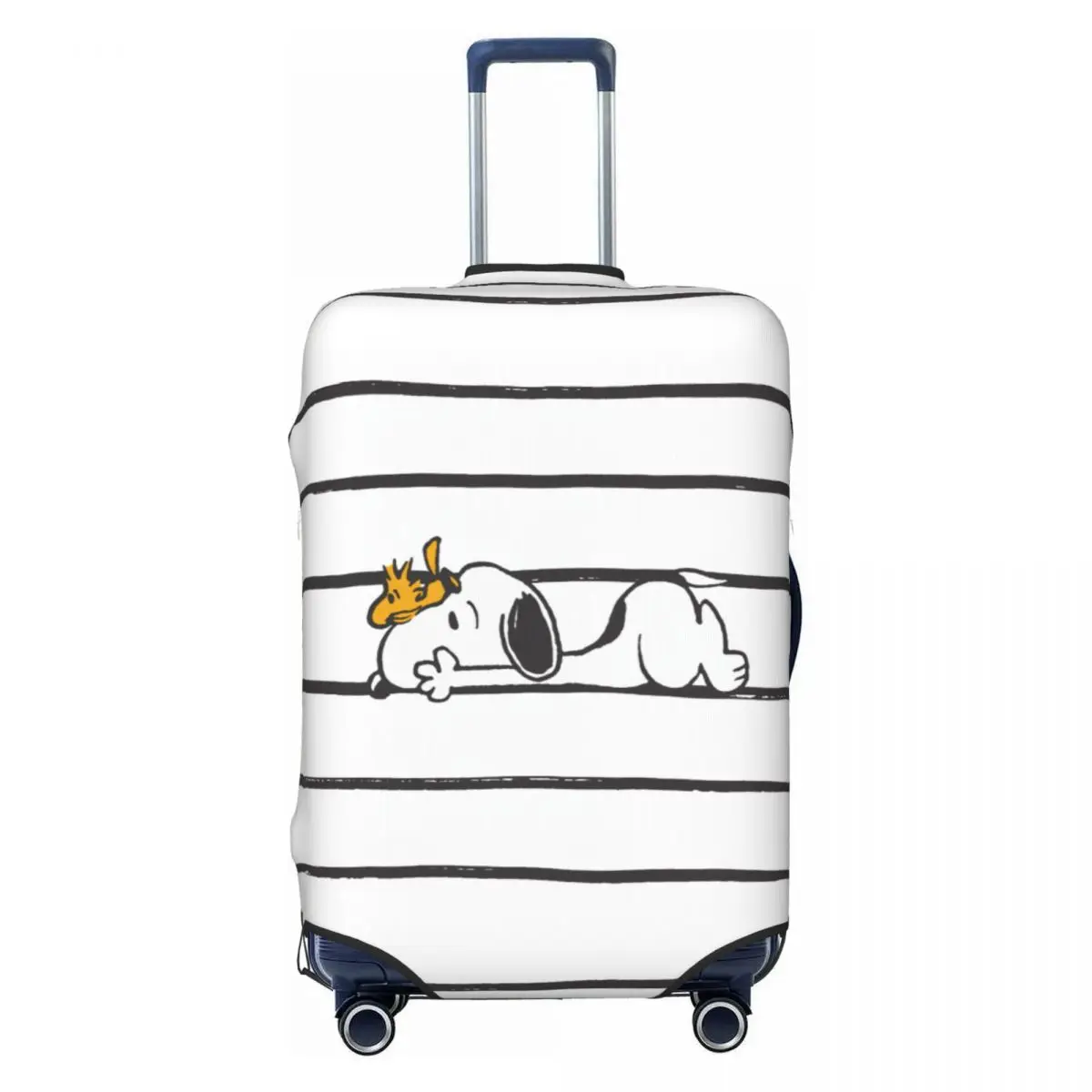 

Custom Comics Snoopy Beagle Dog Luggage Cover Funny Cartoon Suitcase Protector Covers Suit For 18-32 inch