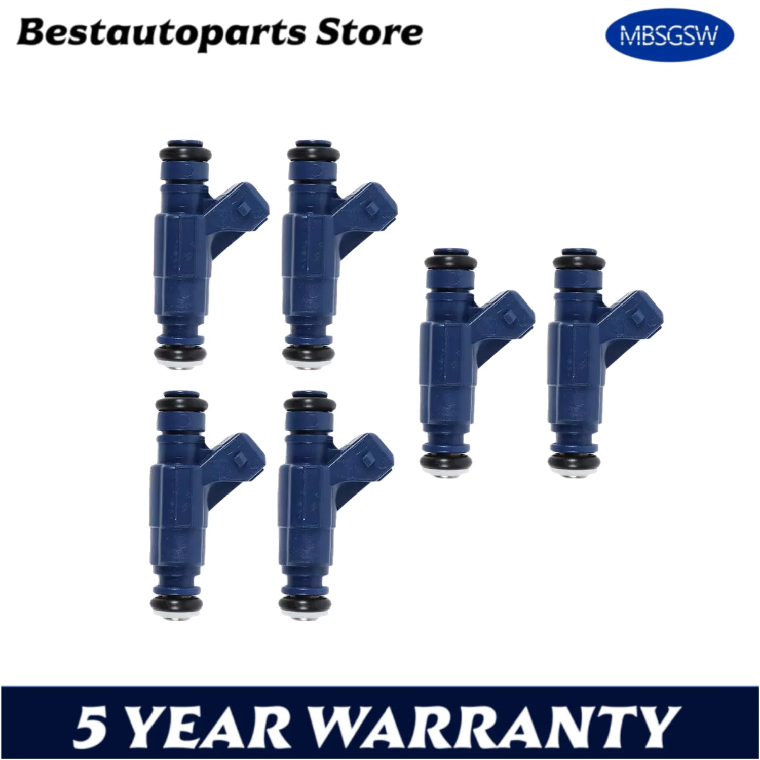 

6 шт. топливная форсунка 0280156029 1L2Z-9F593-BA для Ford Explorer Limited Sport Mercury Mountaineer Base 4,0 л V6 Gas