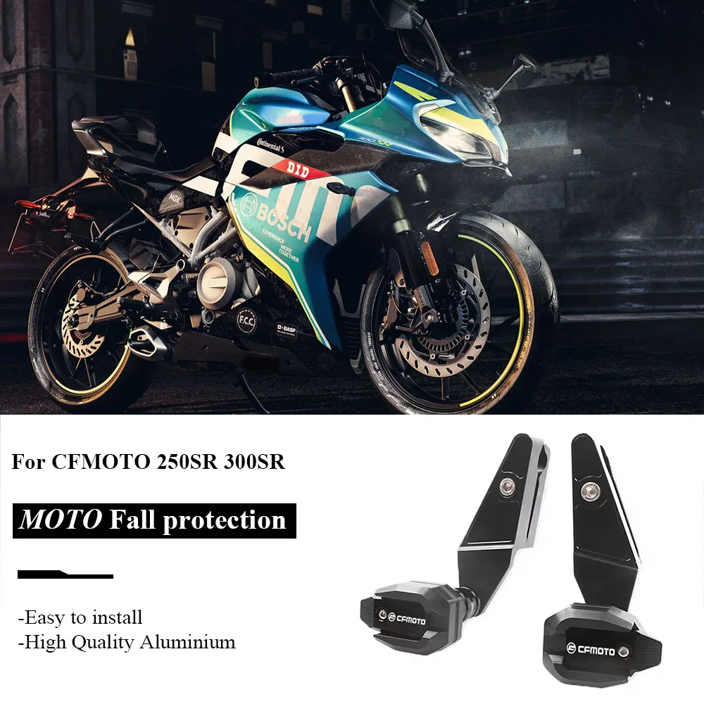 For CFMOTO 250SR 250 SR 300SR 300 SR Motorcycle Falling Protection Frame Slider Fairing Guard Crash Pad Protector