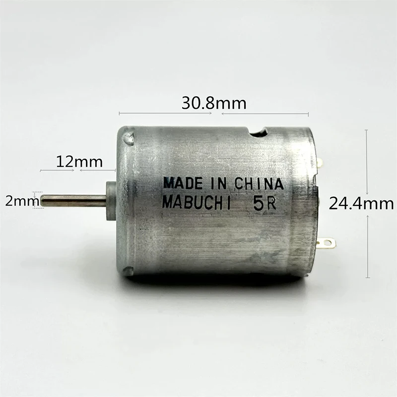 MABUCHI RK-370SD-14240 DC 6V 9V 12V 8500RPM Mini 24mm Diameter Carbon Brush Motor DIY Hobby Toy Model Car Boat