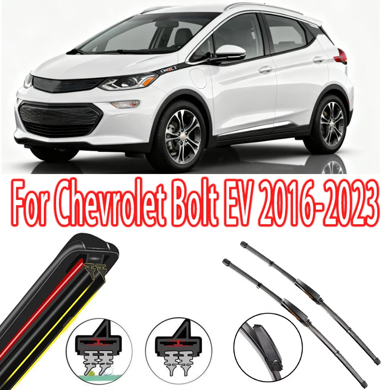 

For Chevrolet Bolt EV 2016-2023 Front Windshield Wiper Blades 2pcs Windscreen Window Accessories 2017 2018 2019 2020 2021 2022