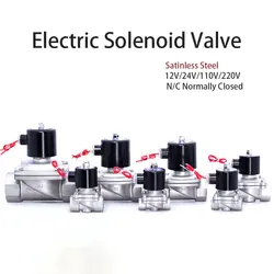 Stainless steel Electric Solenoid Valve 1/4