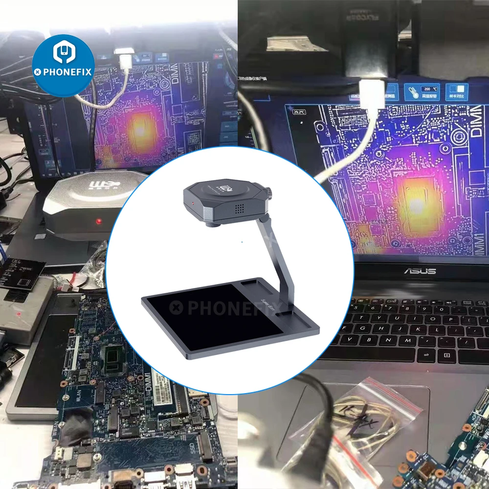 IIT shortcam II Infrared Thermal Imaging Camera for Electrical Inspection Mobile Phone Motherboard PCB Fault Detection Analyzer