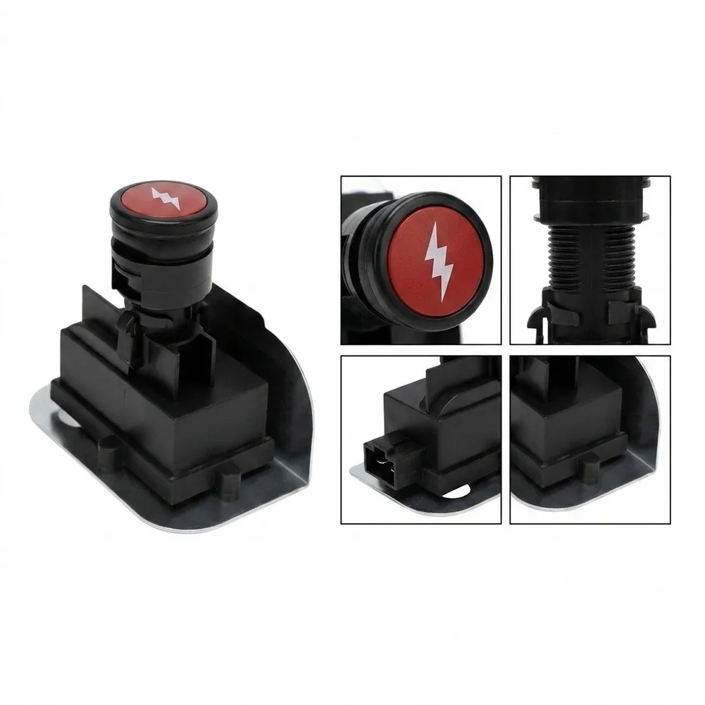 Ground Wire Assembly Electronic Ignition Tented Electrode Resist Food Drippings ABS And Metal Build Consistent Sparking