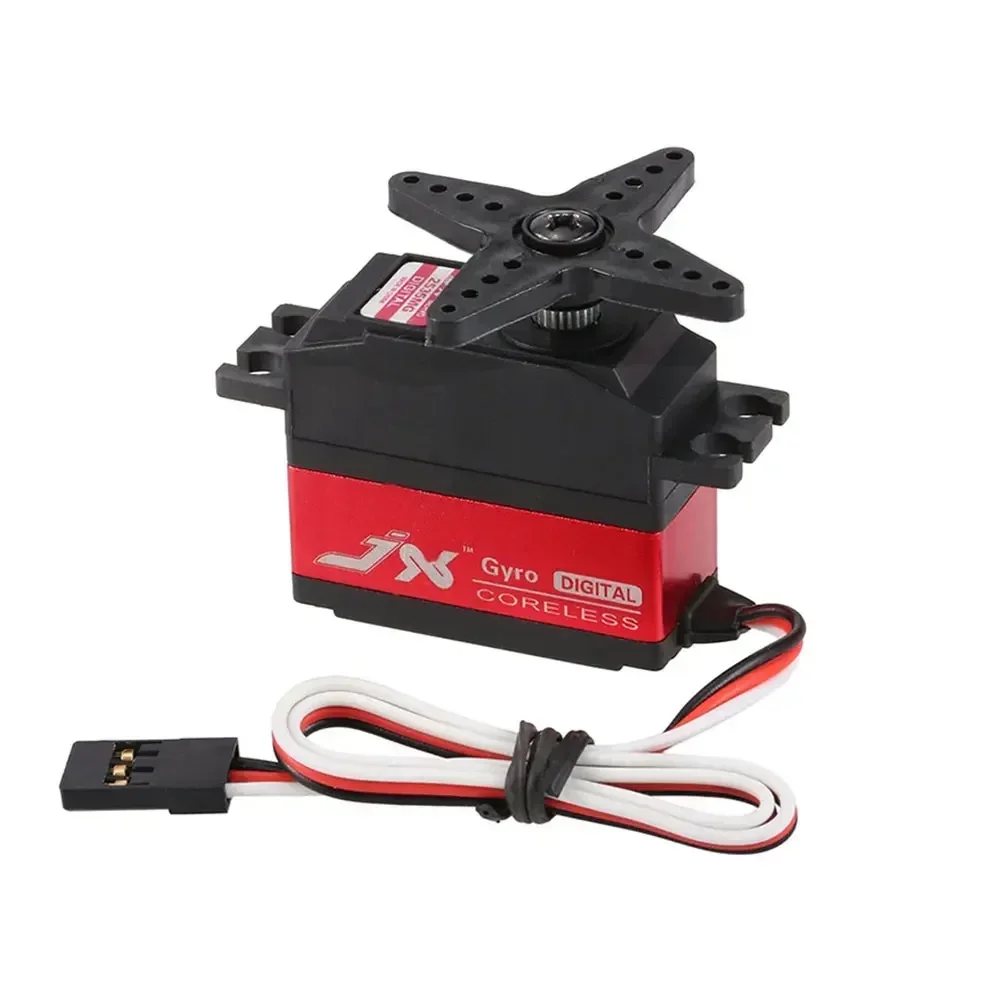 JX PDI-2535MG 25g Metal Gear Digital Coreless Gyro Tail Servo para RC 450 500 Helicóptero Avião de asa fixa