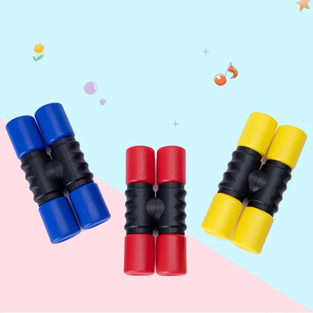 مطرقة الرمل شاكر خفيفة الوزن من البلاستيك المزدوج شاكر حشرجة الموت قرع الآلات الموسيقية مطرقة الرمل Giftsf للمبتدئين #2