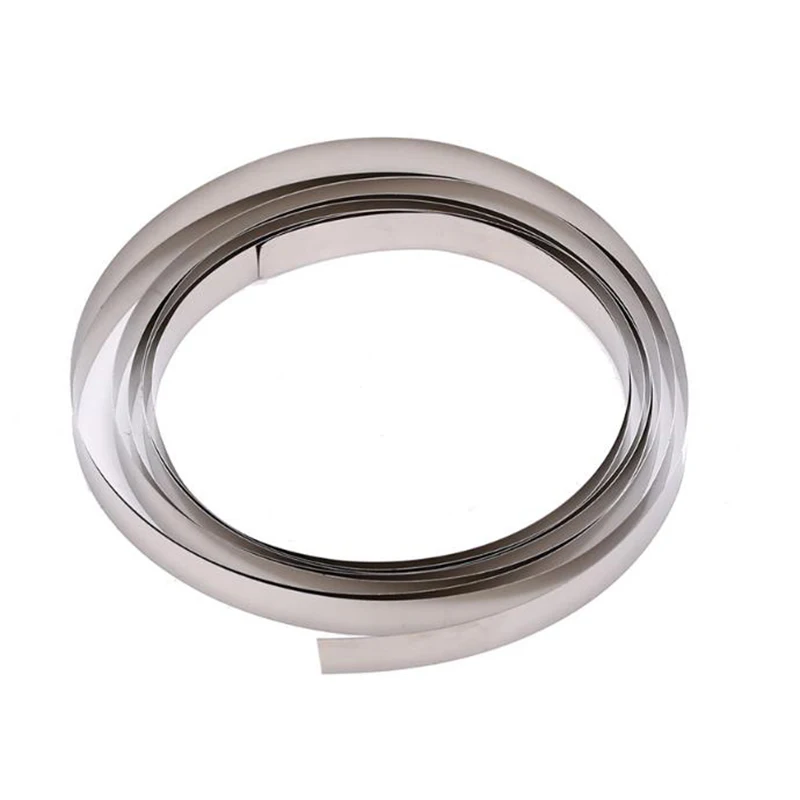 10เมตร Li-Ion แบตเตอรี่นิกเกิลแผ่นชุบนิกเกิล Strip Spot Weld เครื่องแบตเตอรี่เครื่องเชื่อม TapeThickness 0.1มม.