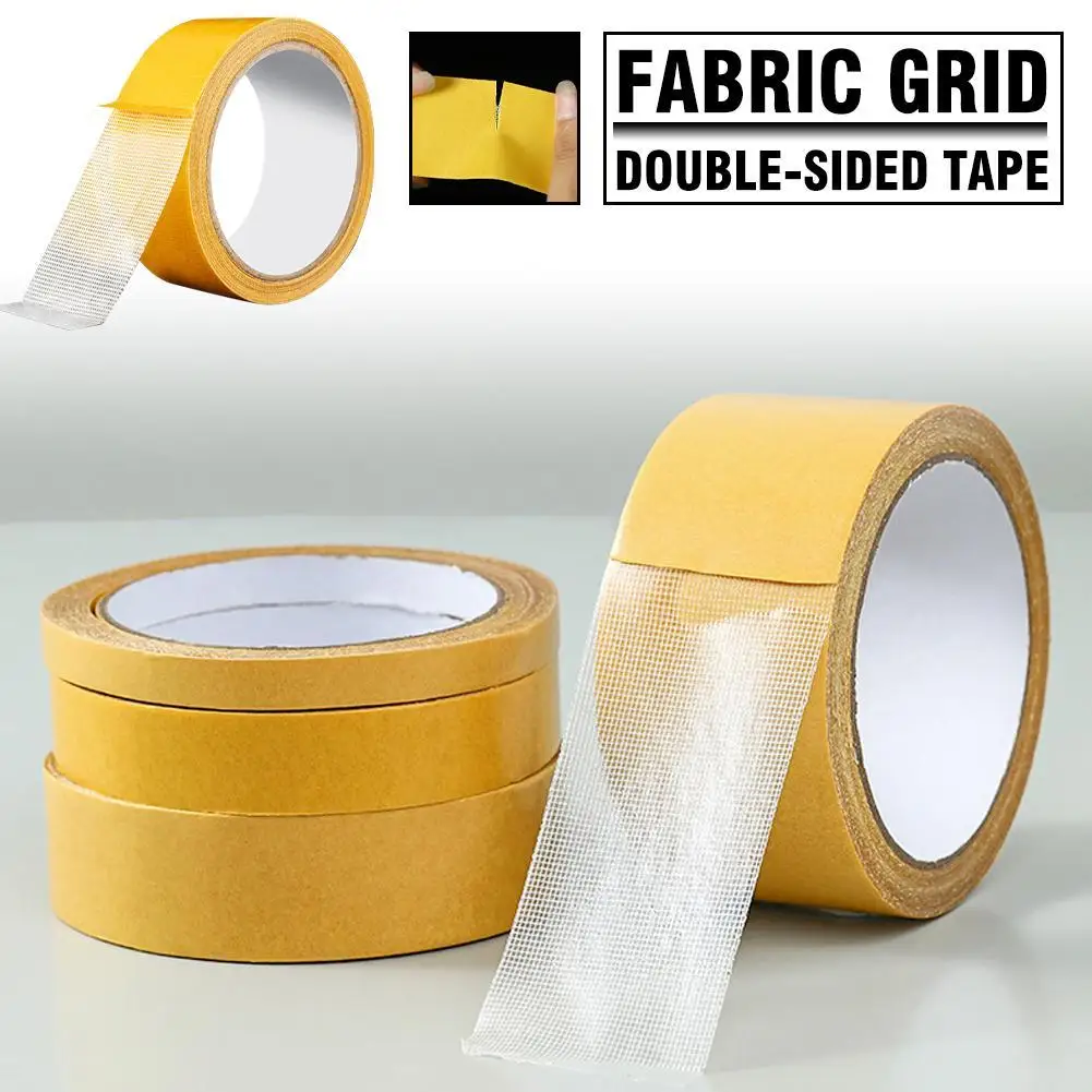 Mesh Glass Fiber Double Sided Tape With High Viscosity And Tensile Strength Multi-purpose Household Tools