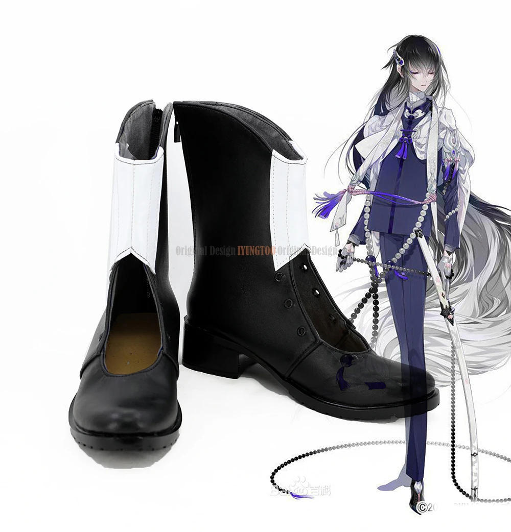 Juuzumaru Tsunetsugu Cosplay Touken Ranbu Online Juuzumaru Tsunetsugu Cosplay Boots Shoes Custom Made