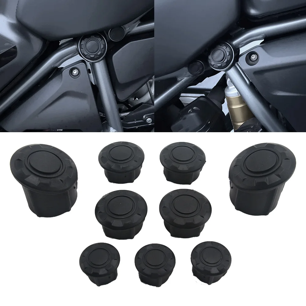 Tapas de agujero para marco de motocicleta, tapón de cubierta para BMW R1200GS R 1200 GS LC Adventure ADV R1250GS R 1250 GS Adventure 2014-2020 2021