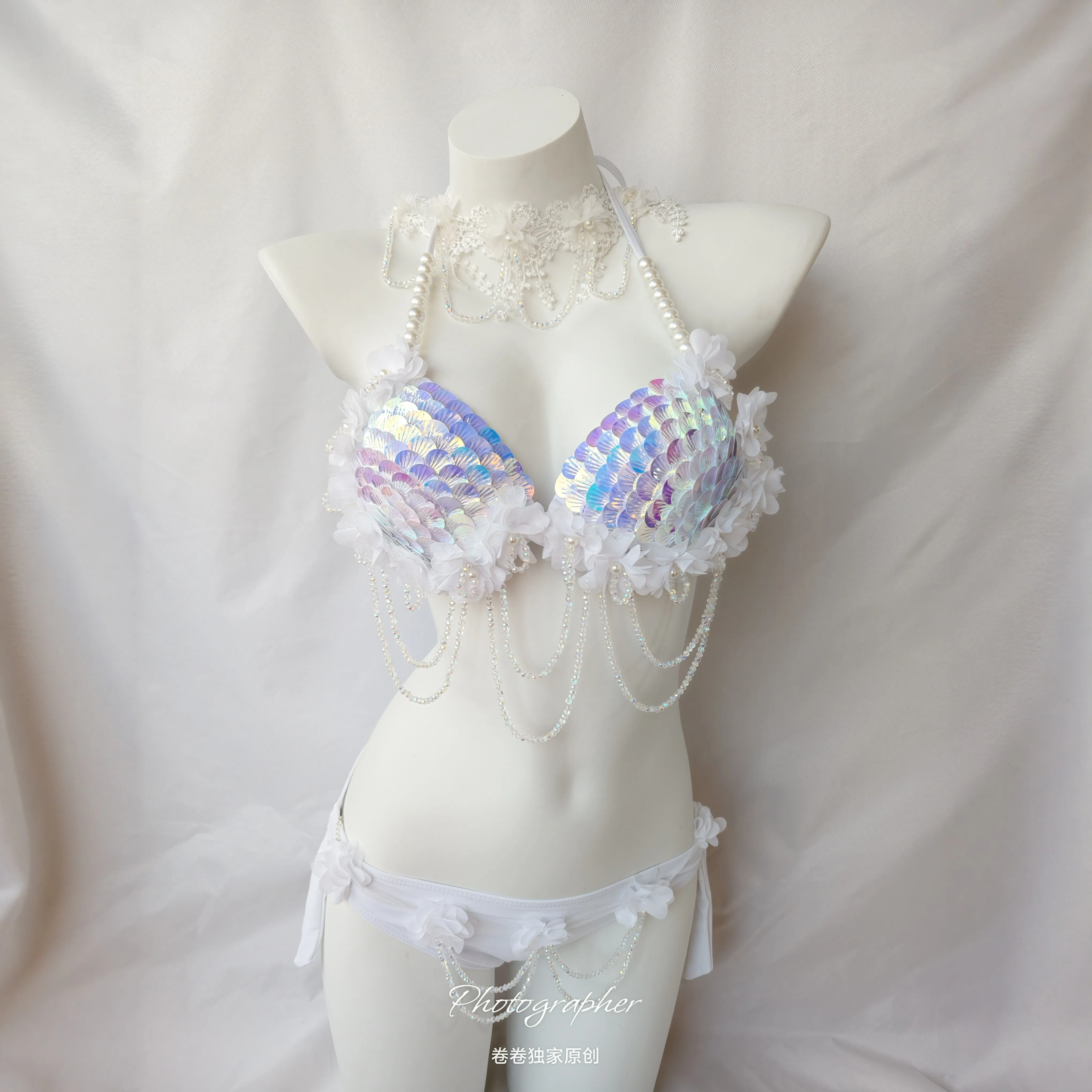 Swimsuit European and American EDC Electronic Music Festival Clothing Tutu Luxury Performance Clothes Disco DJ Bar Performance