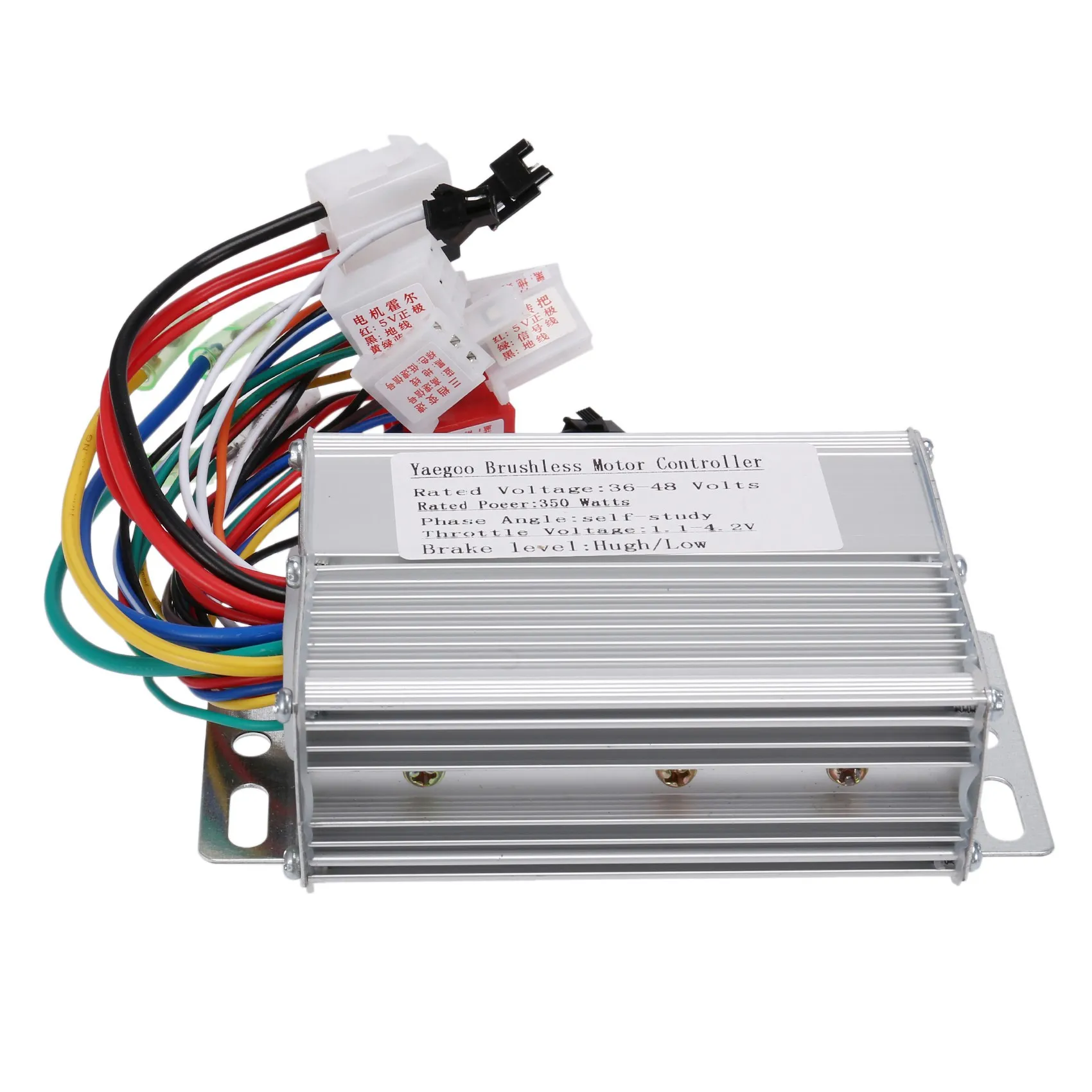 ไฟฟ้าจักรยานBrushless DC Motor Controller 36V/48V 350Wสําหรับไฟฟ้าจักรยานE-Bikeสกู๊ตเตอร์อุปกรณ์เสริม