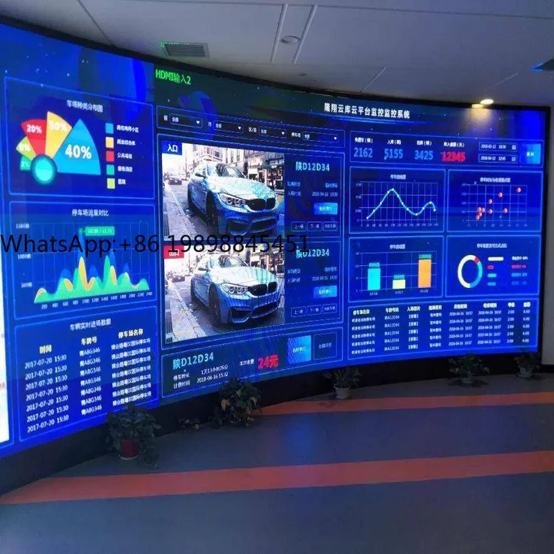 

Customizable High Resolution Indoor LED Video Wall Display Panel Screen for Elevators Wayfinding Education Welcome Display